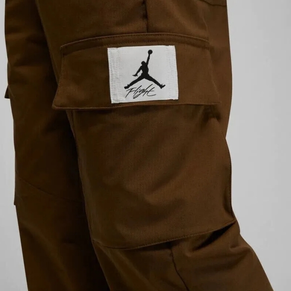 Men's Nike Jordan Essentials Utility Cargo Pants Brown NWT - Picture 5 of 15